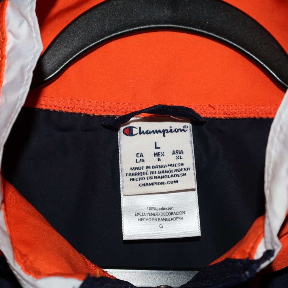 Auburn Tigers Quarter-zip Hooded Windbreaker - Picture 3 of 5